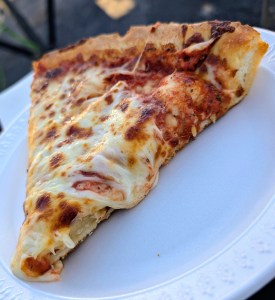 Lou's LaGrotto Cheese Pizza slice