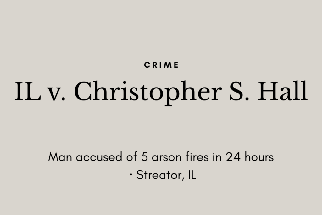 Cover image for IL v. Hall case article