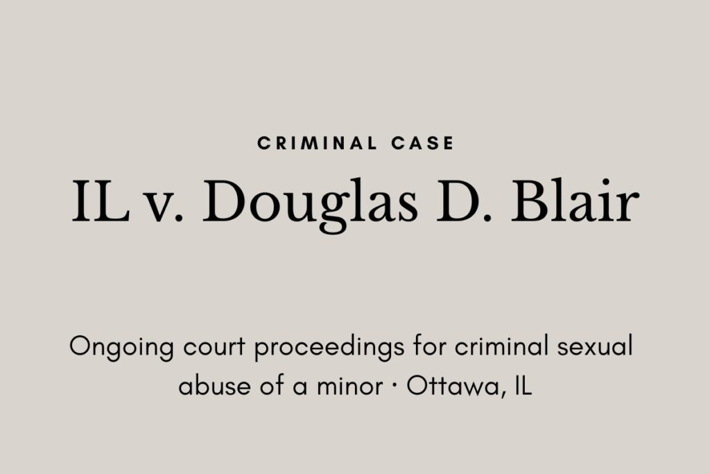 Cover image for IL v. Douglas D. Blair case