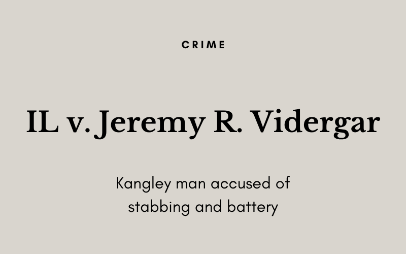 IL v. Jeremy R. Vidergar