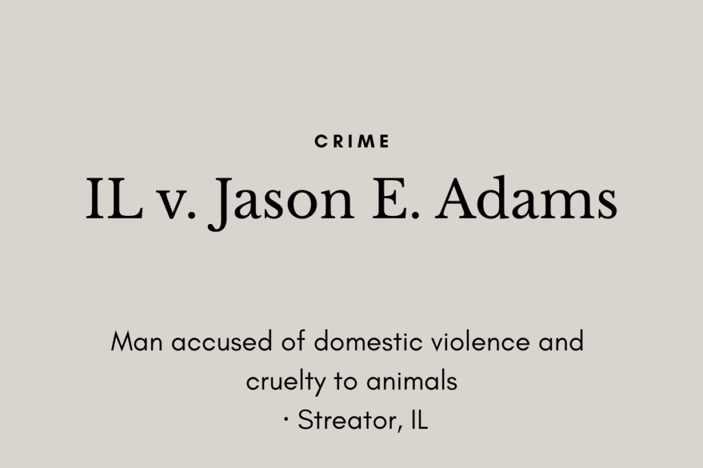 Case against Jason E Adams cover image